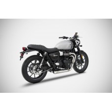 ZARD "CROSS" Full 2 into 1 System for Triumph Street Twin